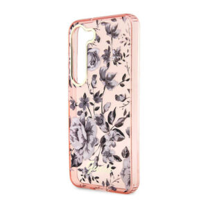 Guess Flower Collection - dėklas skirtas Samsung Galaxy S23 Pink - Image 6