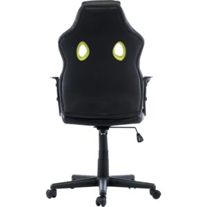 Žaidimų kėdė ByteZone Tactic Gaming Chair juodos ir žalios spalvos - Image 4