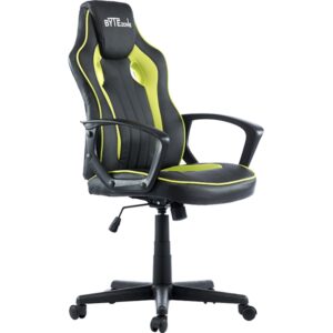Žaidimų kėdė ByteZone Tactic Gaming Chair juodos ir žalios spalvos - Image 5