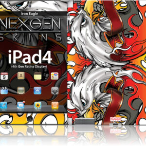 Nexgen Skins with 3D effect for iPad 2/3/4 (Iron Eagle 3D)