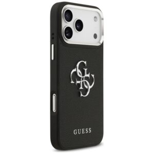 Guess Grained Big 4G Classic Logo - Case Apple iPhone 17 Pro Max black - Image 4