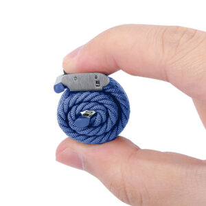 Crong Wave Band – Braided apyrankė skirta Apple Watch 38/40/41/42 mm blue - Image 6