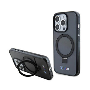 BMW Ring Stand M Collection MagSafe - dėklas skirtas Apple iPhone 15 Pro Max Black - Image 1
