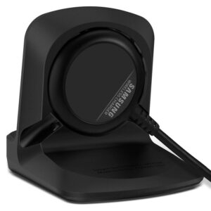 Spigen S353 Night Stand - Charging stand for Samsung Galaxy Watch 5 / 5 Pro / 6 (Black) - Image 2