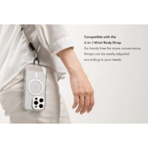 Moshi iGlaze MagSafe - dėklas skirtas Apple iPhone 16 Luna Silver - Image 5