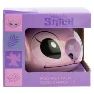Disney Stitch - 3D Ceramic Mug in Gift Box from Angel Collection 375 ml - Image 5