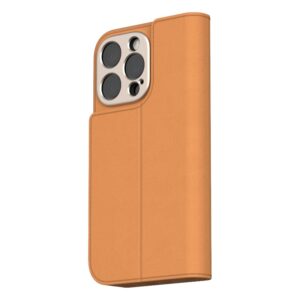 Moshi Overture MagSafe - 3-in-1 Leather Flip dėklas skirtas Apple iPhone 16 Pro Caramel Brown - Image 1