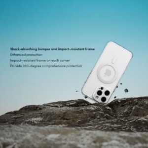 Moshi iGlaze MagSafe - dėklas skirtas Apple iPhone 16 Luna Silver - Image 6