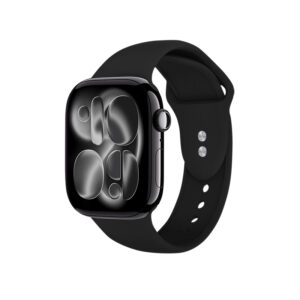 Crong Liquid – apyrankė skirta Apple Watch 44/45/46/49 mm black