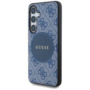 Guess 4G Round Patch Classic Logo MagSafe - dėklas skirtas Samsung Galaxy S25 blue - Image 2