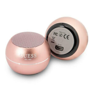 Guess Mini Bluetooth Speaker 3W 4H Pink - Image 1