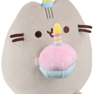 Pusheen - Plush mascot with birthday hat and cake 24 cm - Image 6