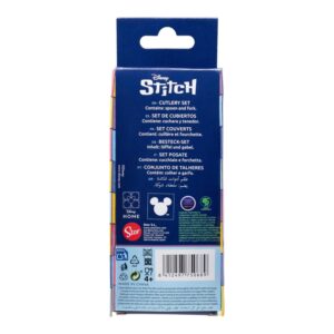 Disney Stitch - Metal Cutlery Set from the Stitch & Angel Collection (Spoon and Fork) - Image 3