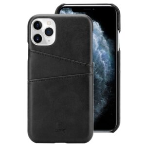 Crong Neat Cover - PU Leather dėklas skirtas Apple iPhone 11 Pro black - Image 1