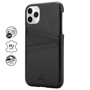 Crong Neat Cover - PU Leather dėklas skirtas Apple iPhone 11 Pro black - Image 2