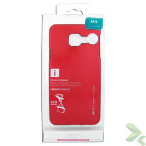 Mercury I-Jelly - dėklas skirtas Samsung Galaxy A3 2016 Red - Image 1