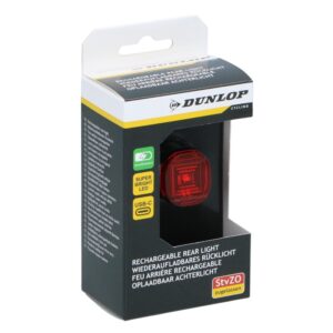 Dunlop - USB-C rechargeable LED rear bike light K-Mark