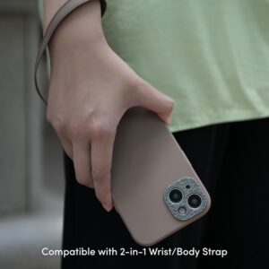 Moshi Napa MagSafe - Leather dėklas skirtas Apple iPhone 15 Pro Woodsmoke Brown - Image 6