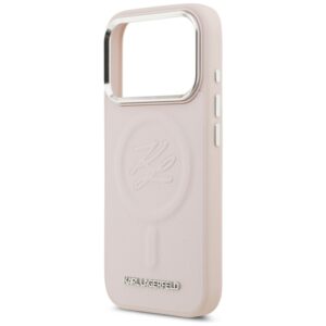 Karl Lagerfeld Initial & Metal Logo MagSafe - dėklas skirtas Apple iPhone 17 Pro Max pink - Image 6