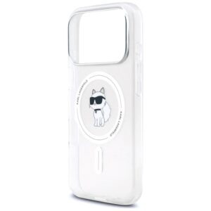 Karl Lagerfeld IML Choupette MagSafe - dėklas skirtas Apple iPhone 17 Pro transparent - Image 6