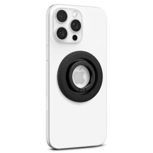 Spigen Nano Pop MagSafe Phone Ring - Finger holder with stand function (Black Sesame) - Image 4