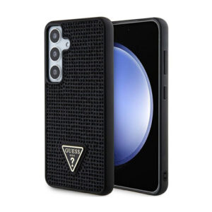 Guess Rhinestone Triangle - Case Samsung Galaxy S24 Black - Image 1