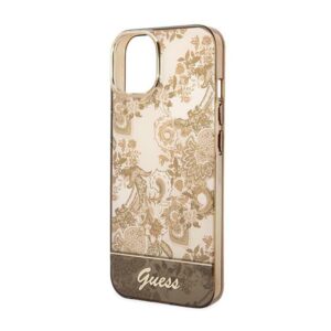 Guess Porcelain Collection - dėklas skirtas Apple iPhone 14 Ochre - Image 6