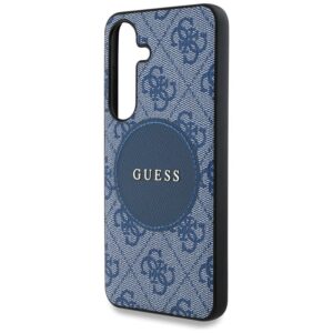 Guess 4G Round Patch Classic Logo MagSafe - dėklas skirtas Samsung Galaxy S25 blue - Image 6