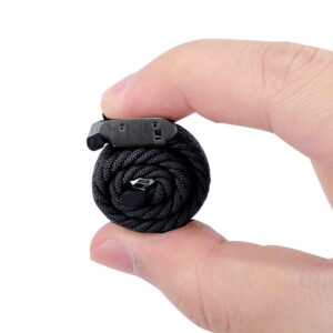 Crong Wave Band – Braided strap for Apple Watch 38/40/41/42 mm (graphite) - Image 4