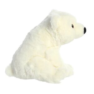 Eco Nation – Plush Toy / Cuddly Sitting Polar Bear 19 cm Eco-Friendly - Image 6