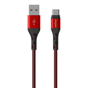 Energizer Ultimate - USB-A to USB-C connection cable 2m Red