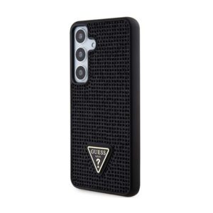 Guess Rhinestone Triangle - Case Samsung Galaxy S24 Black - Image 2