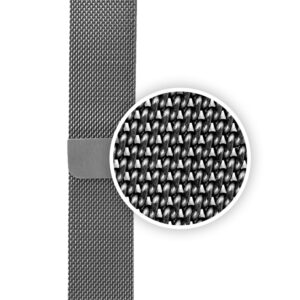 Crong Milano Steel – Stainless steel strap for Apple Watch 44/45/46/49 mm (silver) - Image 5