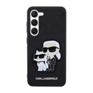 Karl Lagerfeld NFT Saffiano Karl & Choupette - dėklas skirtas Samsung Galaxy S23+ Black - Image 3
