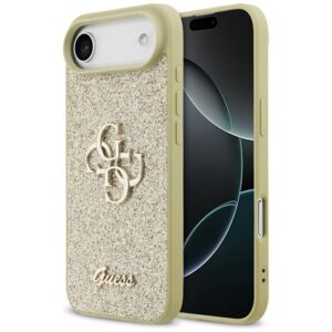 Guess Fixed Glitter Big 4G - dėklas skirtas Apple iPhone Air gold - Image 1