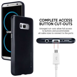 Mercury I-Jelly - dėklas skirtas Samsung Galaxy S8+ Black - Image 5