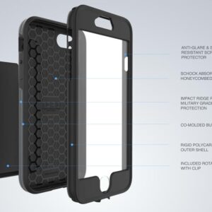 Incipio Performance Series Max Apple iPhone 7 case white/blue - Image 4