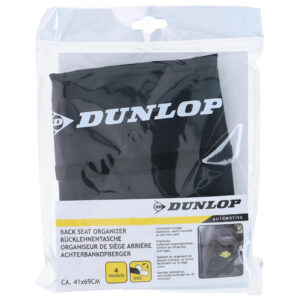 Dunlop - Car organizer / glove box / seat protector (black) - Image 3