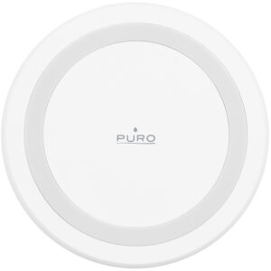 PURO Wireless Charging Station QI - Qi inductive wireless charger (white) - Image 3