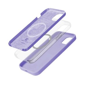 Crong Color Cover Magnetic dėklas skirtas Apple iPhone 14 / 13 Purple - Image 3