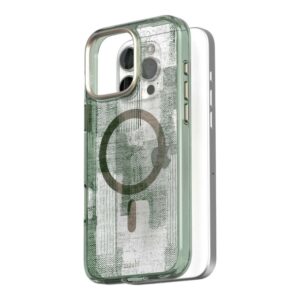 Moshi iGlaze MagSafe - dėklas skirtas Apple iPhone 16 Pro Sunlit Green - Image 1