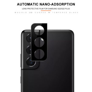 Mocolo Silk Camera Lens Glass - Apsauginis stiklas skirtas Samsung Galaxy S22 / S22+ camera lens - Image 5