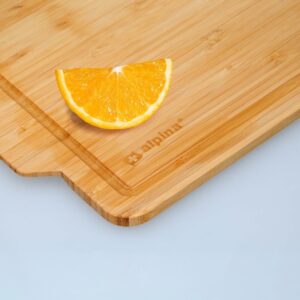 Alpina - Bamboo Wood Chopping Board 36x26 cm - Image 6