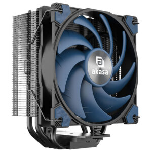 Akasa Alucia H4 Plus High Performance CPU Cooler - 120 mm, black