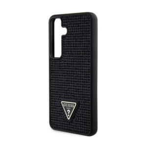 Guess Rhinestone Triangle - Case Samsung Galaxy S24 Black - Image 6