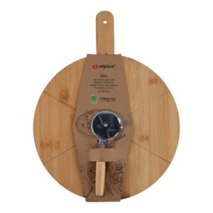 Alpina - Pizza serving set, 34 cm board + knife - Image 3