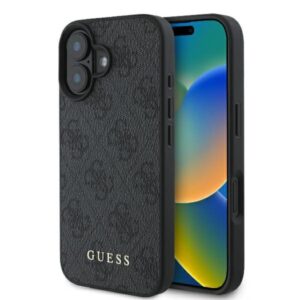 Guess 4G Classic - dėklas skirtas Apple iPhone 16 Plus black - Image 1