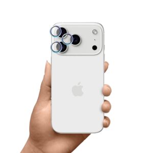 3mk HARDY Lens Protection Pro - Camera Lens Glass for iPhone 17 Pro / iPhone 17 Pro Max (Rainbow) - Image 3