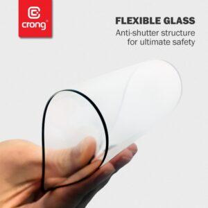 Crong 7D Nano Flexible Glass – Full Coverage Hybrid Screen Protector 9H Xiaomi Mi 11 Lite 5G - Image 4