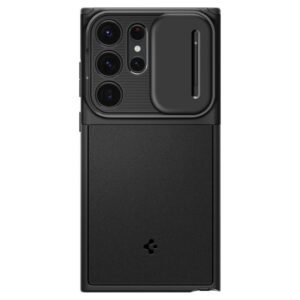 Spigen Optik Armor - dėklas skirtas Samsung Galaxy S23 Ultra Black - Image 2